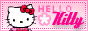 Button: Hello Kitty