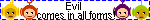 Blinkie: evil in all forms